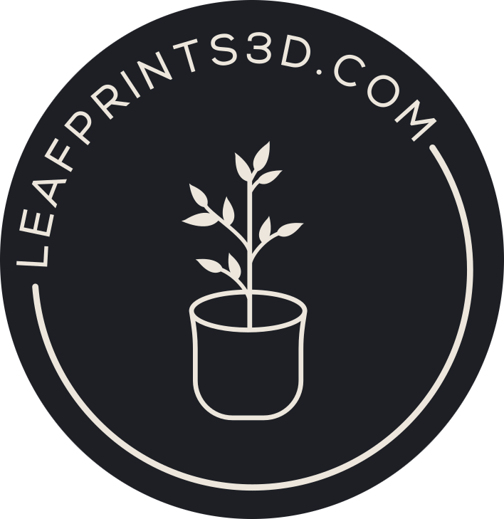 Leafprints 3d Logo