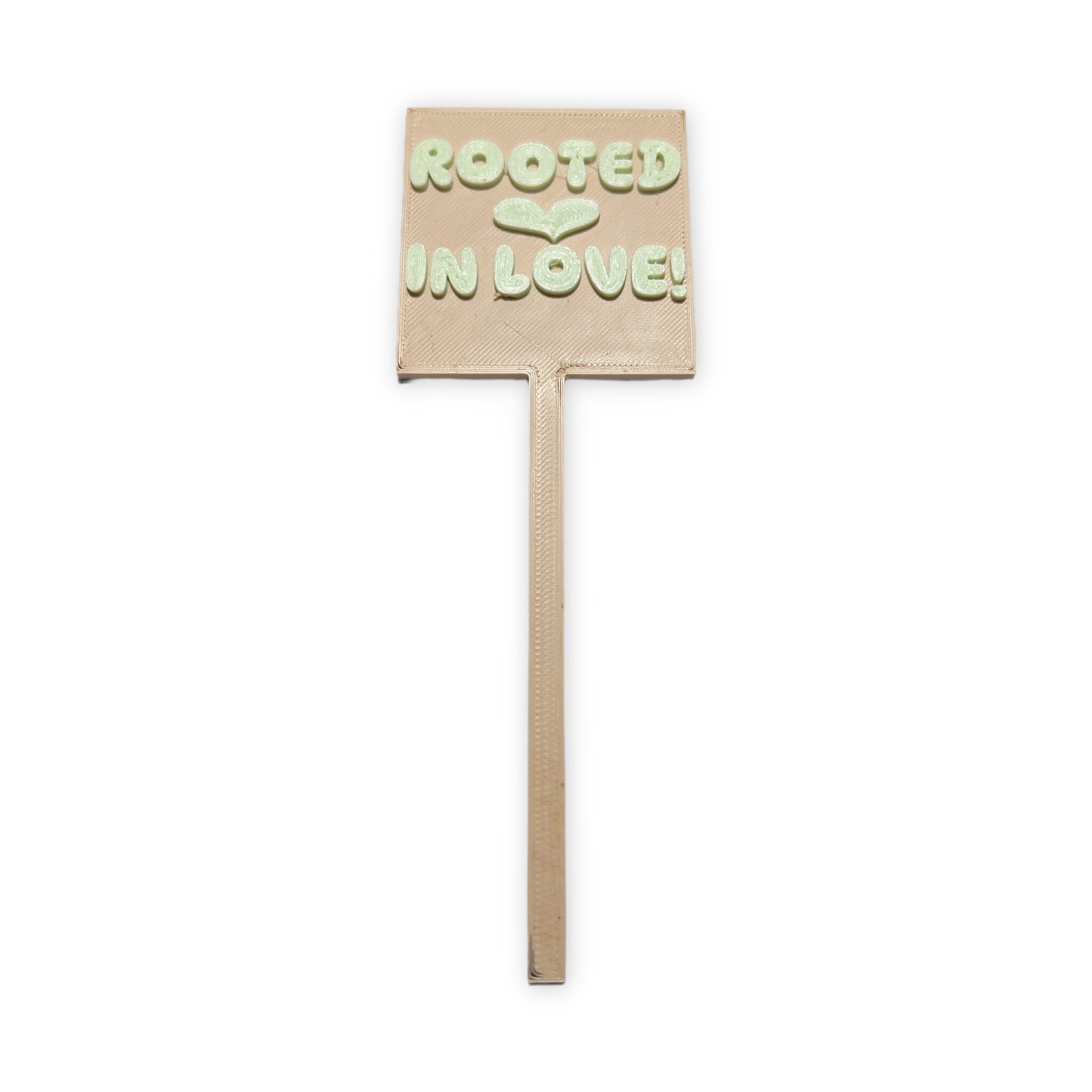 Rooted Sign Rooted In Love Sign | Shop Leafprints.3d